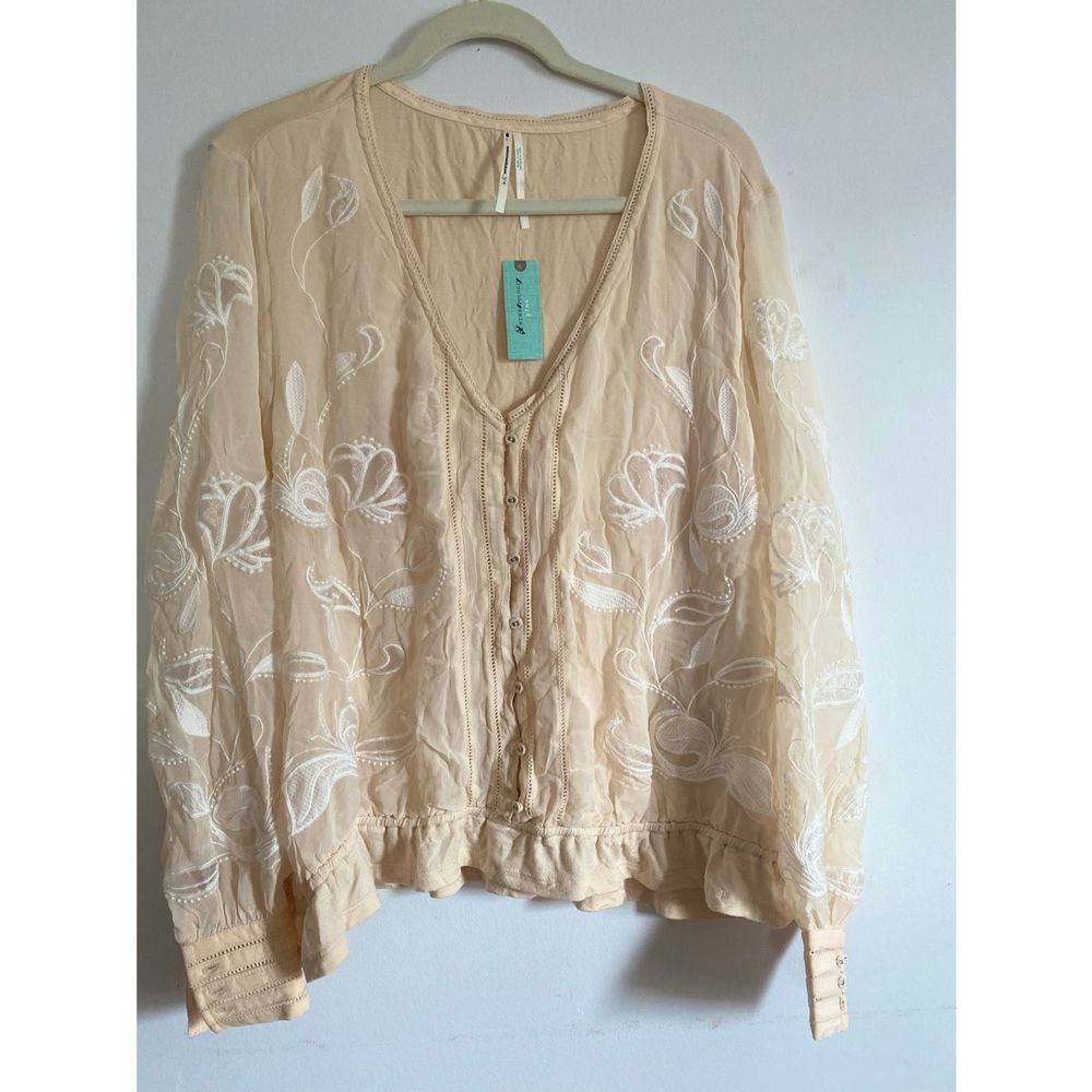 Anthropologie - Blouse creme